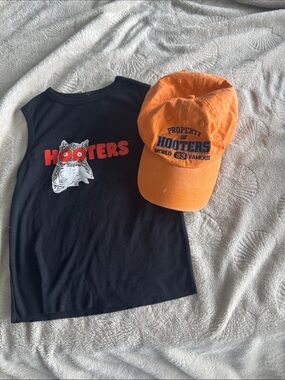 Hooters Tank Top & Baseball Cap